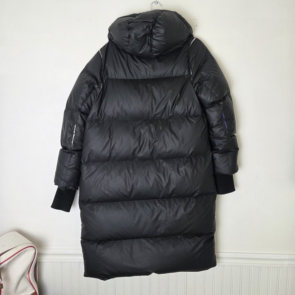 Pendelton Down Filled Black Long Puffer Waterproof Jacket Womens Size Medium - Picture 16 of 16